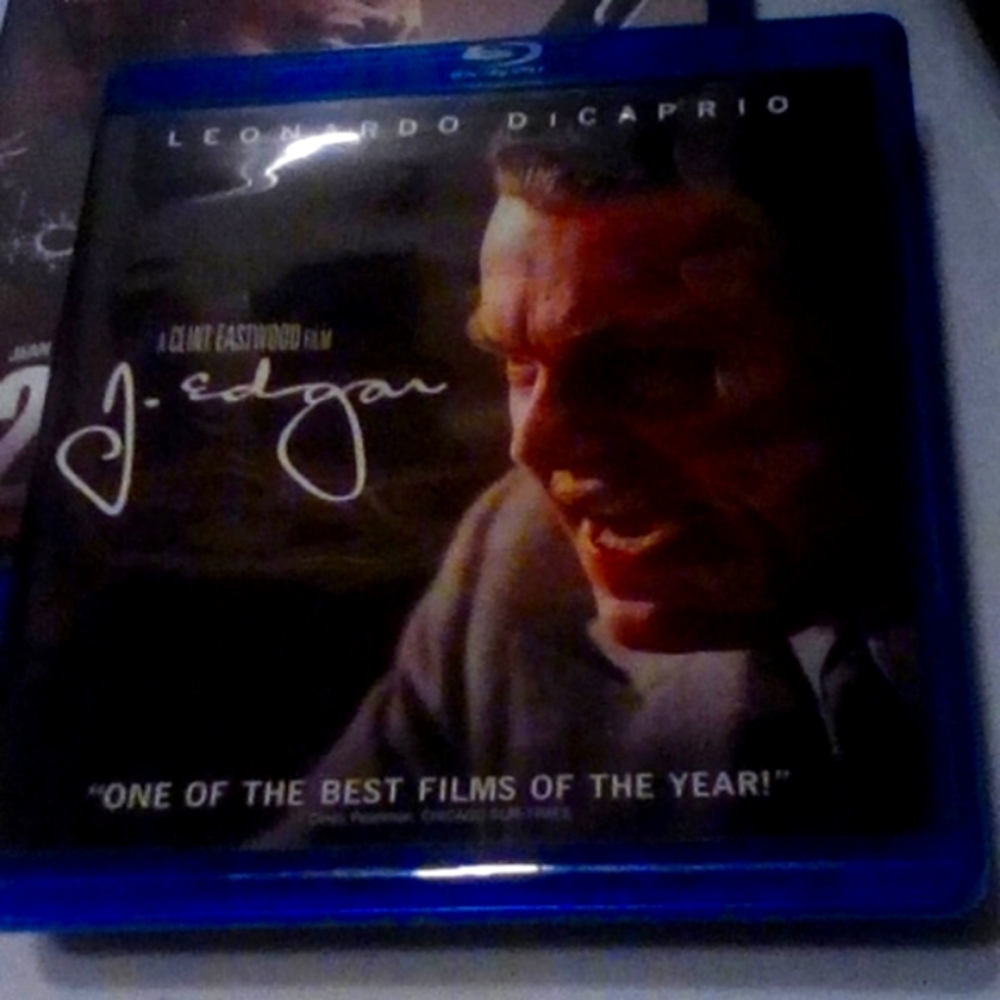 J Edgar Hoover biography DVD Blue ray
